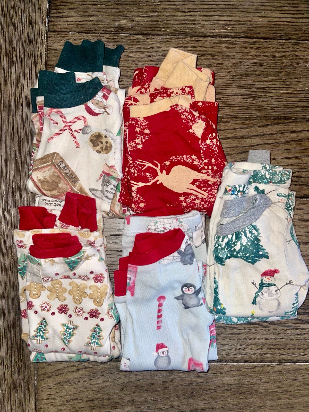 burts bees christmas pajamas 12 mo