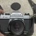 Pentax k1000 35 mm SLR Film Camera. With RARE CONTRAX STRAP!!! Pentax-A 50mm Len