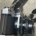 Pentax k1000 35 mm SLR Film Camera. With RARE CONTRAX STRAP!!! Pentax-A 50mm Len