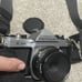 Pentax k1000 35 mm SLR Film Camera. With RARE CONTRAX STRAP!!! Pentax-A 50mm Len