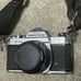 Pentax k1000 35 mm SLR Film Camera. With RARE CONTRAX STRAP!!! Pentax-A 50mm Len