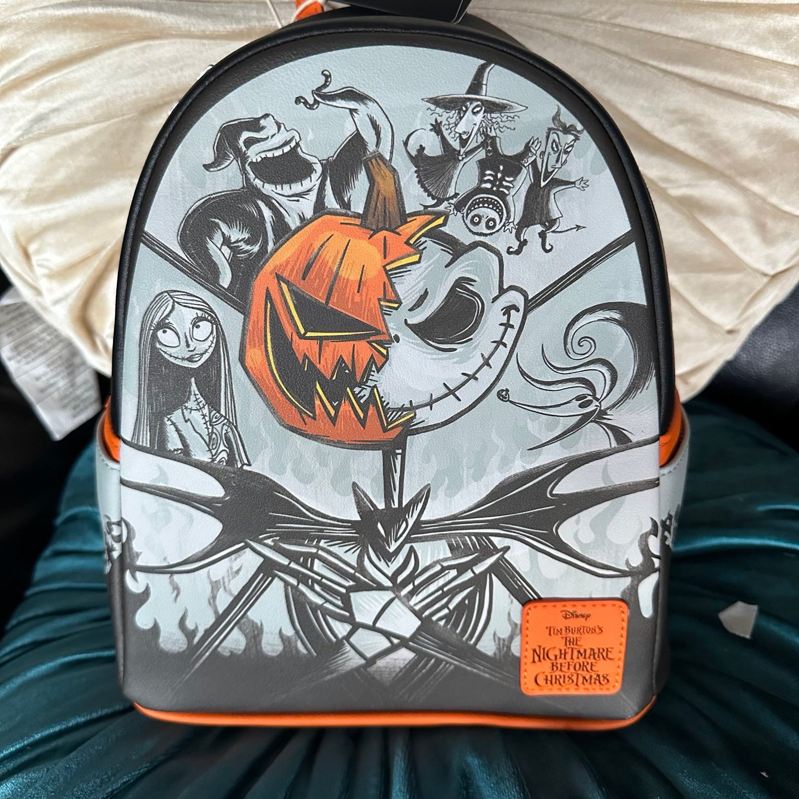 Disney Nightmare Before Christmas Jack and Friends Loungefly Mini Backpack: NWT