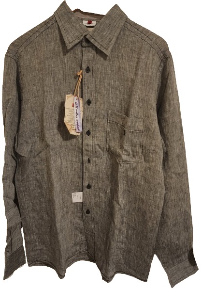 Signum Gray Long Sleeve Shirt - Large