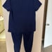 Figs Navy Blue Scrub Set