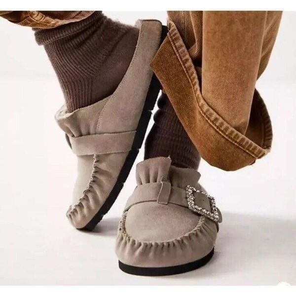 Free People Shearling After Riding Mule size 9.5 NWOB