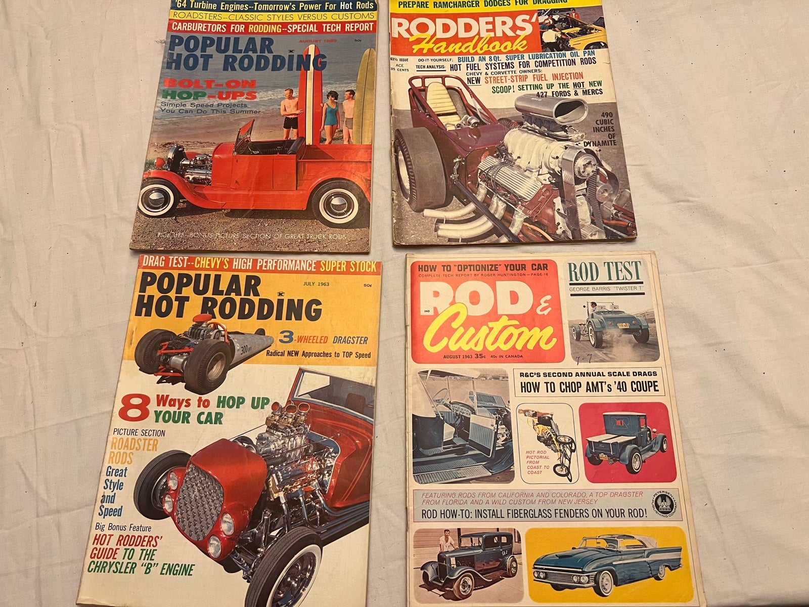 Hot rod magazines 1960’s
