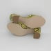Steve Madden Celestial Womens NEW Black/Yellow Snakeskin Heels - sz. 6M