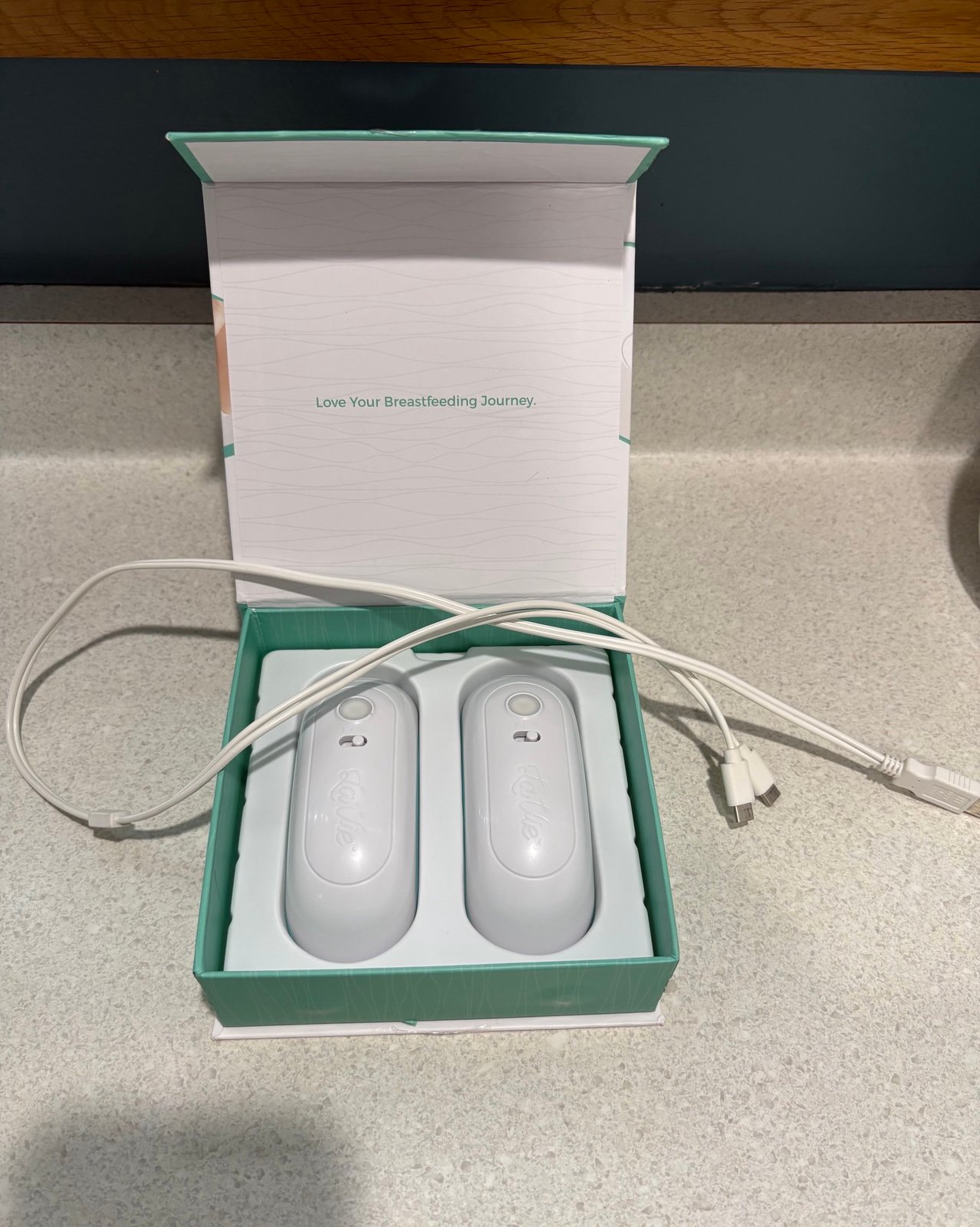 Lavie Warming vibration lactation massage pads