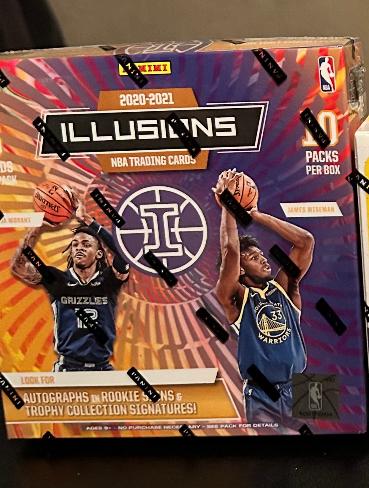 NIB Sealed 2020-2021 NBA Panini Illusions Basketball Cards