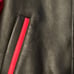 Dale Earnhardt Faux Leather Jacket Black Red NASCAR Sz S 8/10 Chase