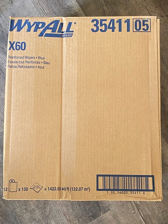 WypAll General Clean X60 Multi-Task Cleaning Cloths (35411) 12 Roll Case