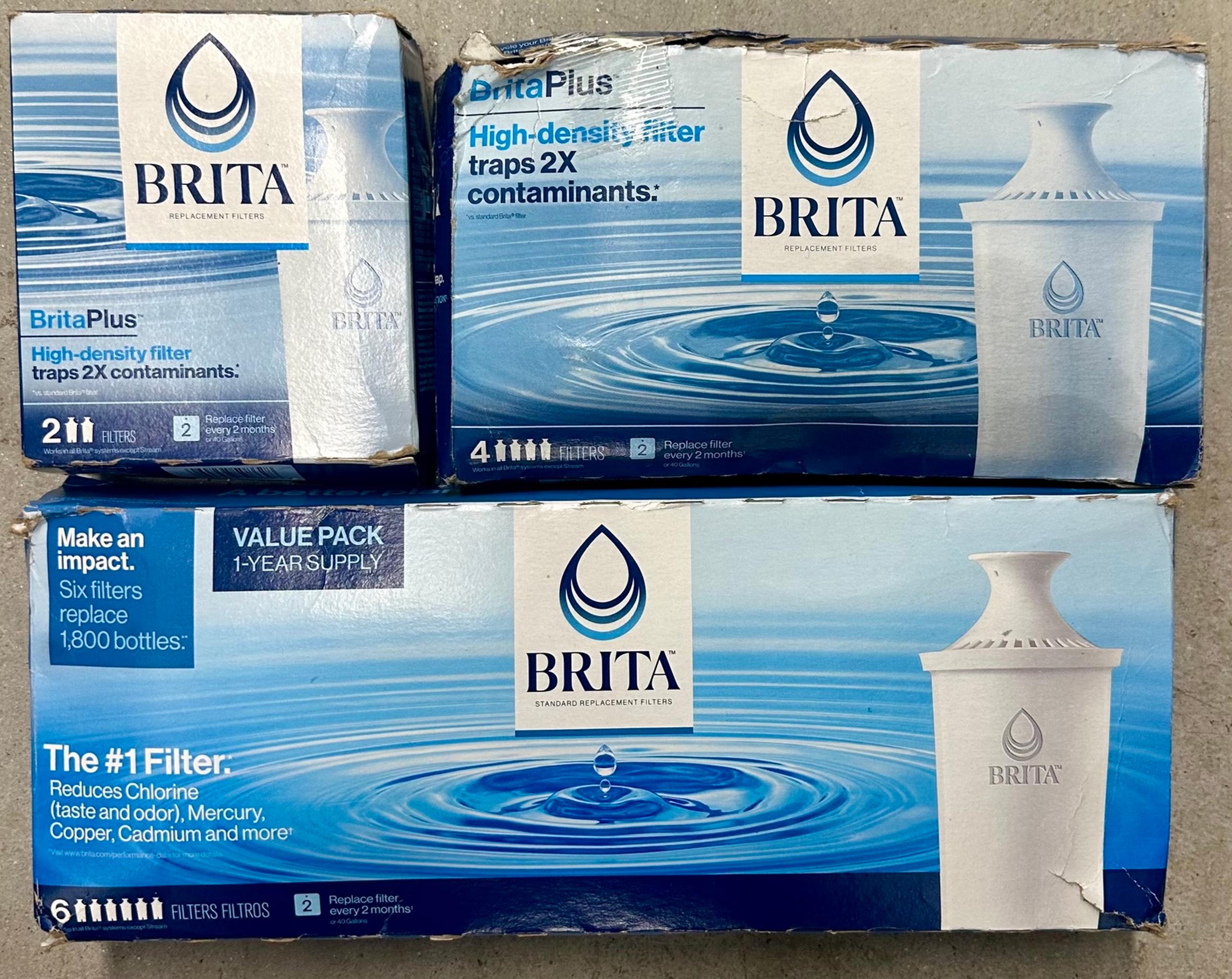 Brita High Density Water Filters (12 Pack) NEW!