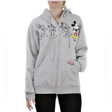 Disney Mickey Mouse Classic Animation Zip Up Hoodie Size Large