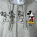 Disney Mickey Mouse Classic Animation Zip Up Hoodie Size Large