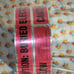 Buried Electrical Line Caution Tape Safety Warning Tape for Underground Buried E