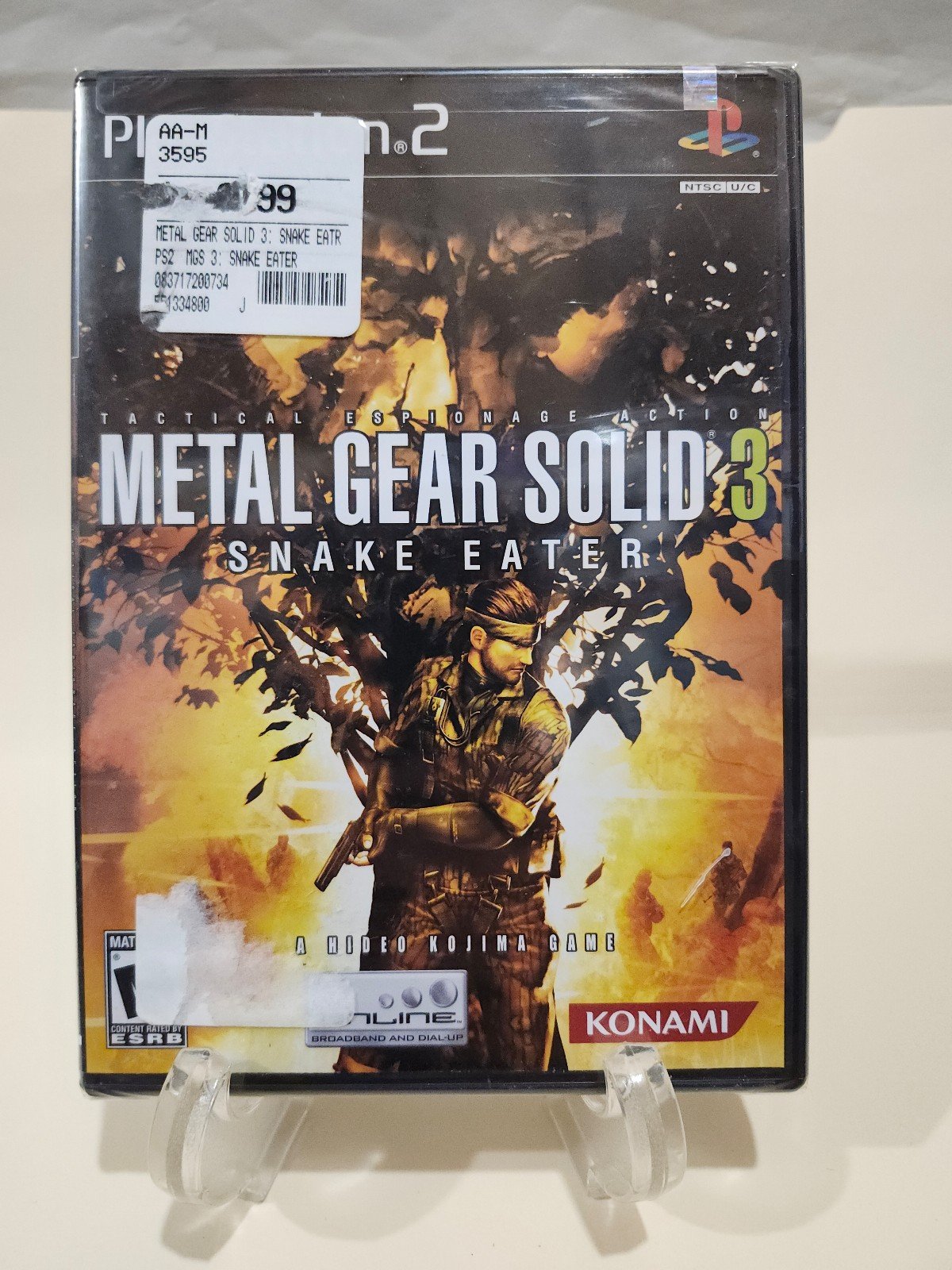 Metal gear solid 3 snake eater for Playstation 2 ps2 new sealed