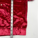 Women's Fabletics crushed velour 3 piece set color strawberry with gold hardware