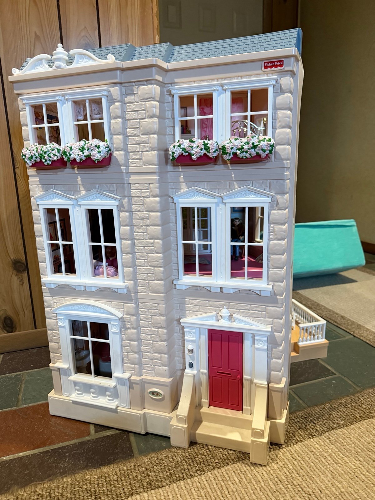 Fisher Price 2000’s Doll House with Accessories