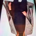 Coat Calvin Klein women wing collar wrap size xs