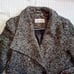 Coat Calvin Klein women wing collar wrap size xs