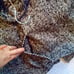 Coat Calvin Klein women wing collar wrap size xs