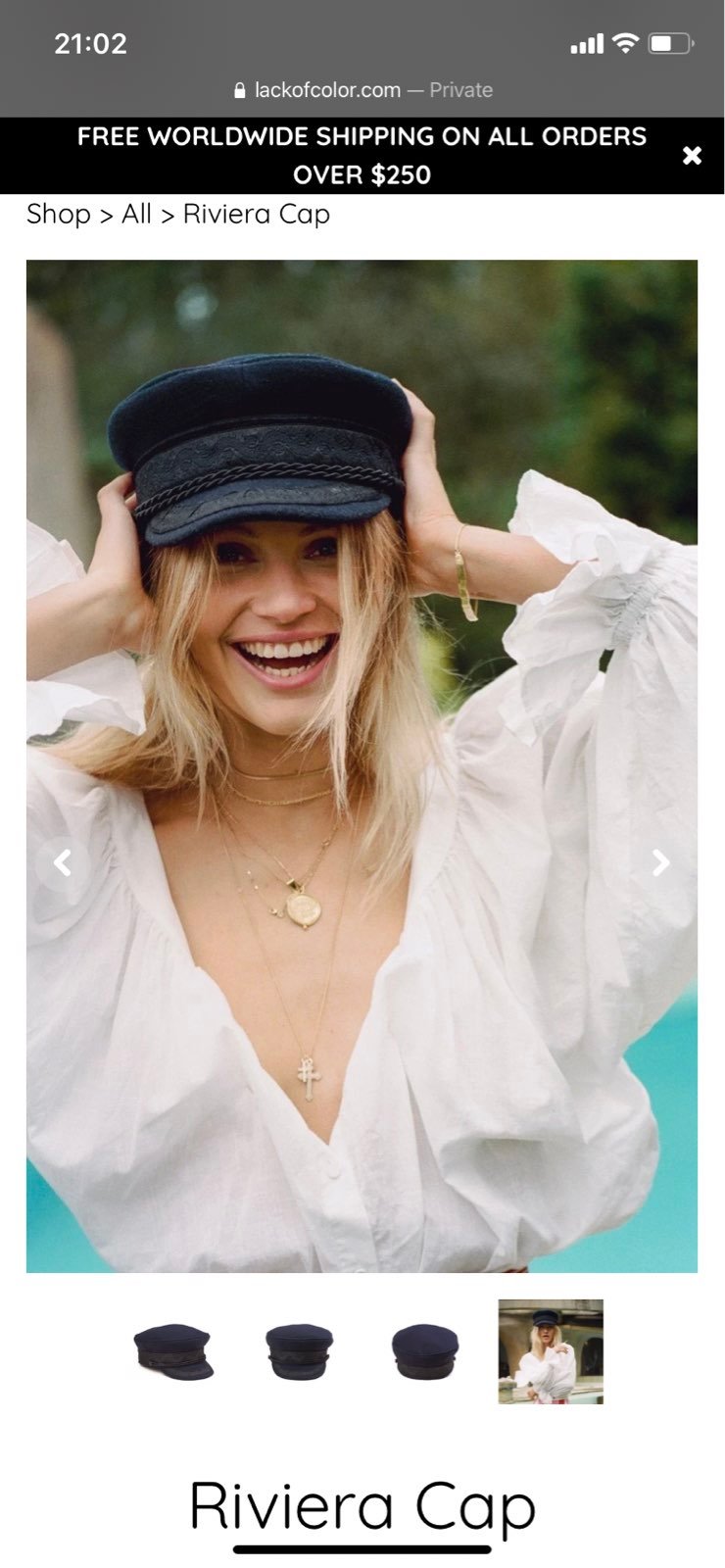 Lack of Color - Riviera Newsboy Cap in Navy – Shop Hearts
