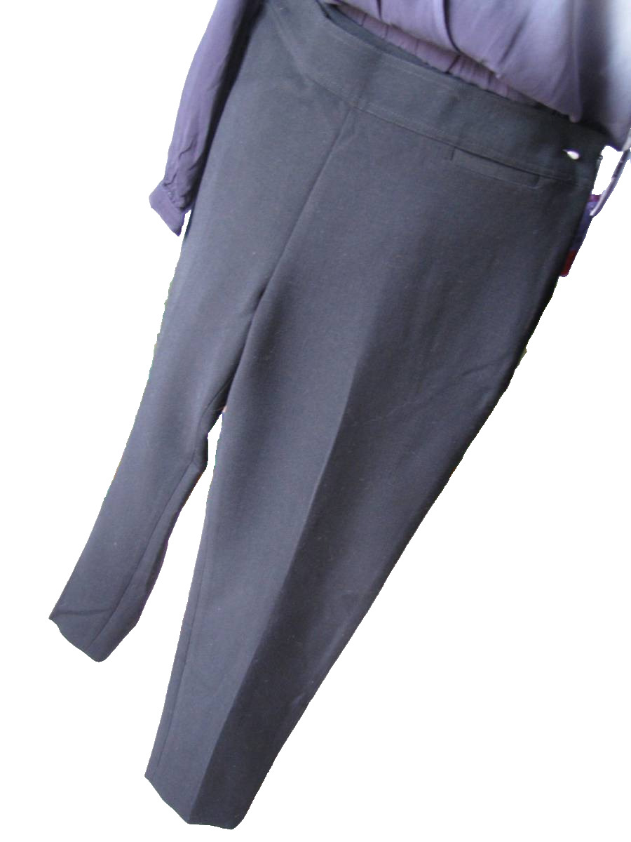 Tory Burch Size 6 Emily Pant Black women Dress Flat Front Pant New