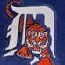 Russell Authentic Detroit Tigers 1995 Sunday Alternate Jersey Navy Mens 48 Clean