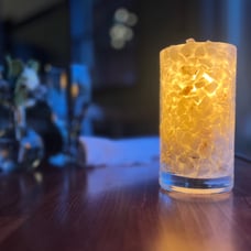 Handmade Raw Quartz Lamp