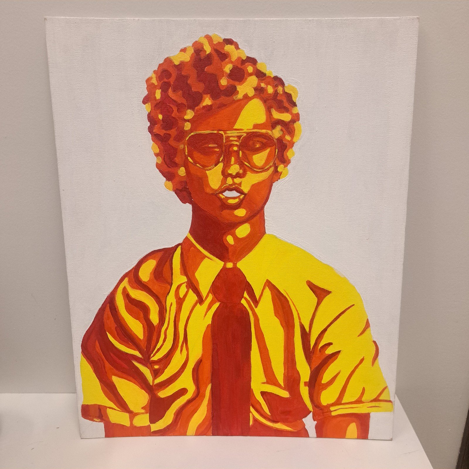 Napoleon dynamite painting hand made