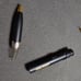 Lot Of 2 Novelty Spy Recording Pens New Old Stock Never Used Untested Black/Gold