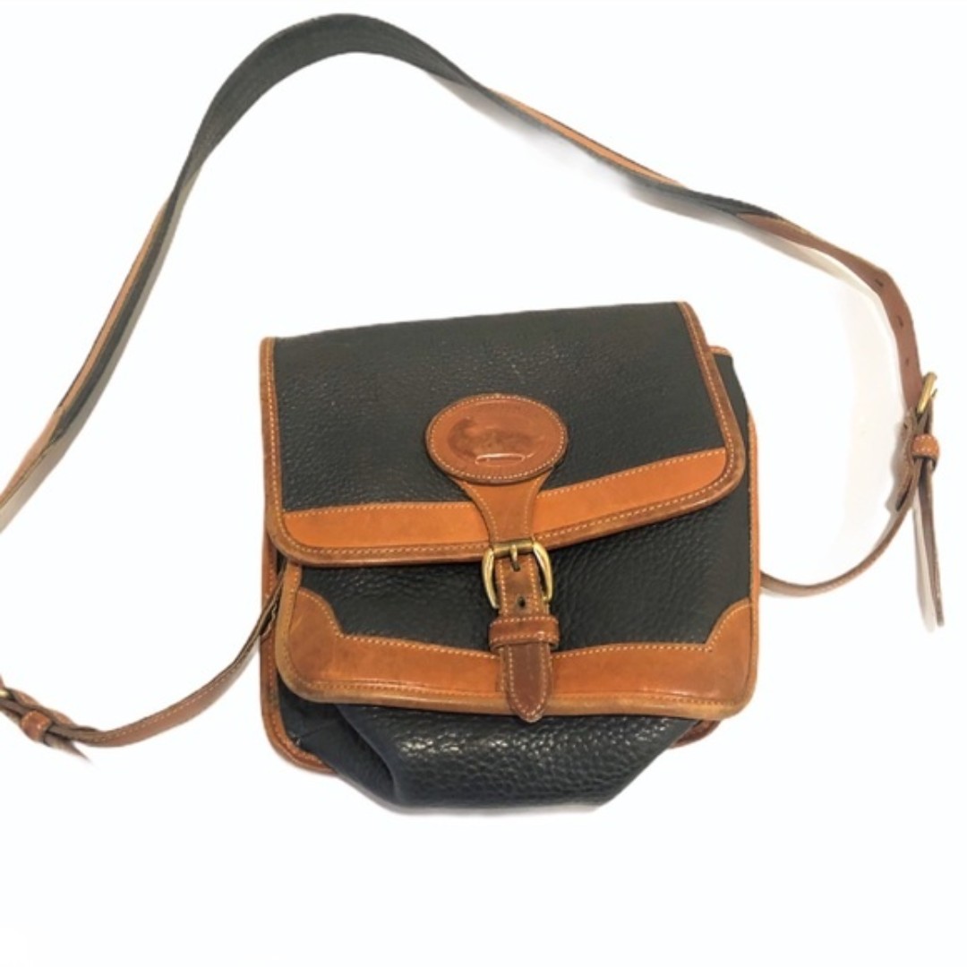 Dooney & Bourke Vintage Two Tone Crossbody Bag