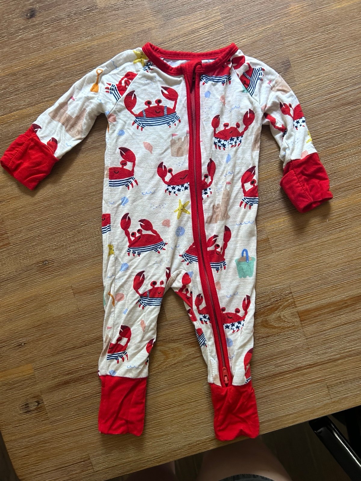 Little Sleepies Beach Buddies Zippy size Newborn