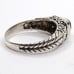 925 Sterling Silver Handcrafted Artisan Amethyst Balinese Ring Size 8