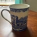 Spode blue italian mugs set of 8