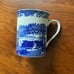 Spode blue italian mugs set of 8