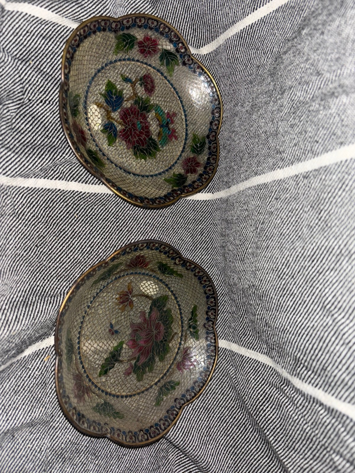 Vtg Chinese plates