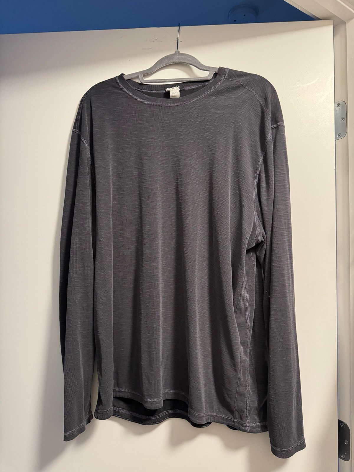 Tommy Bahama Shoreline Surf Charcoal Grey Long Sleeve Shirt