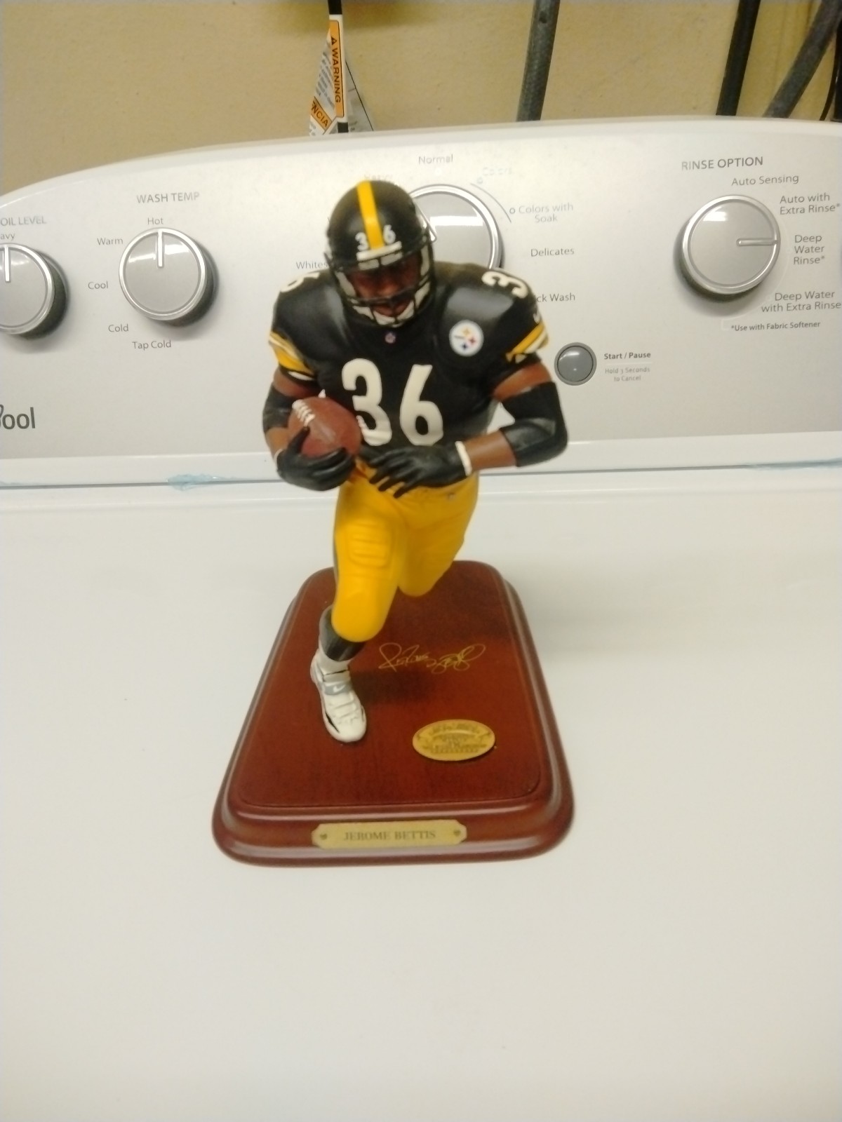 Danbury mint Jerome bettis beautiful