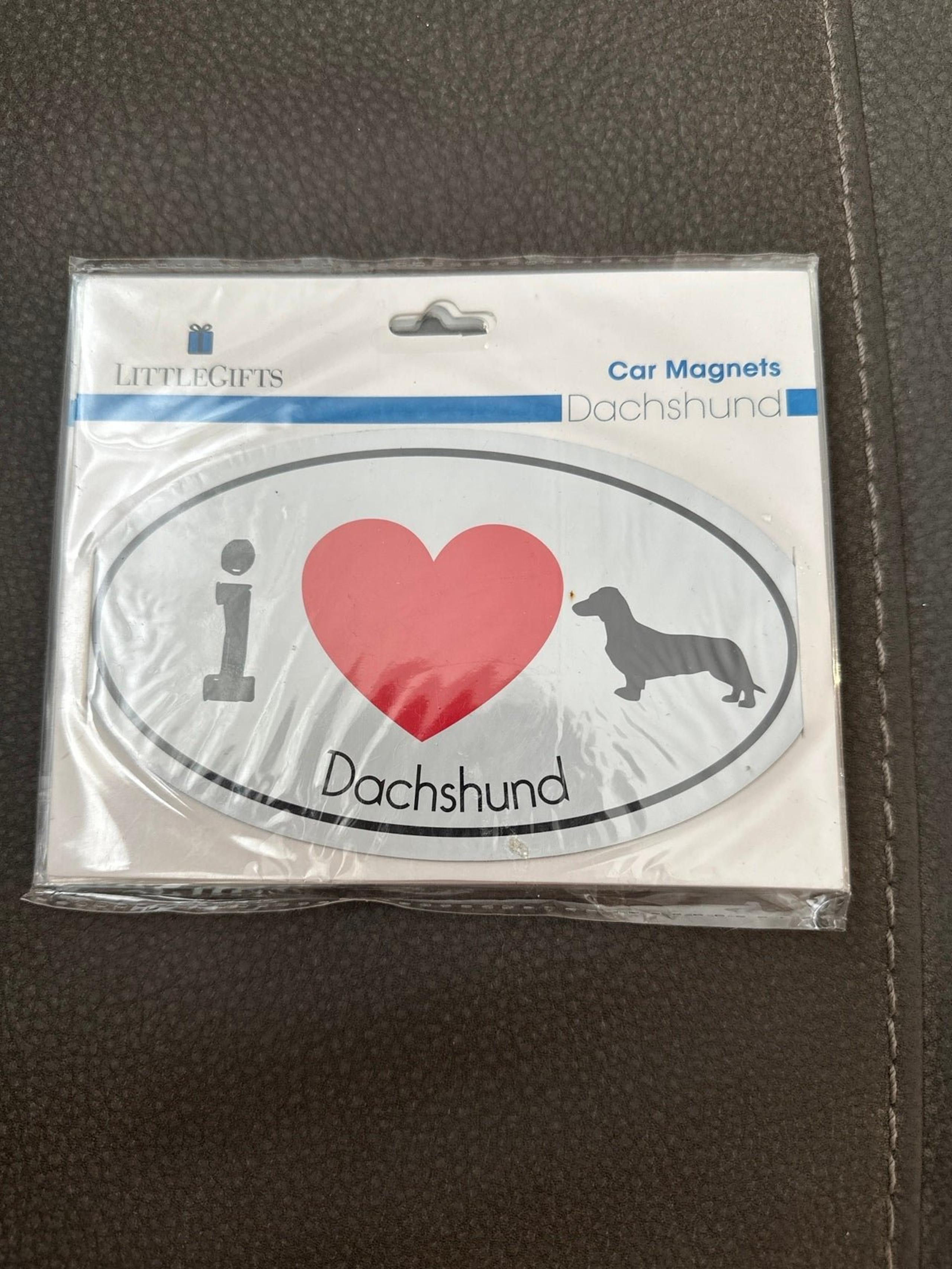 New Dachshund Magnet Car/Fridge Sign