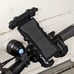 Bike Phone Holder Mount - Motorcycle Handlebar Phone Mount Clamp