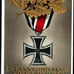 Authentic 1940 ADOLF HITLER GERMAN EARLY WAR IRON CROSS POST CARD