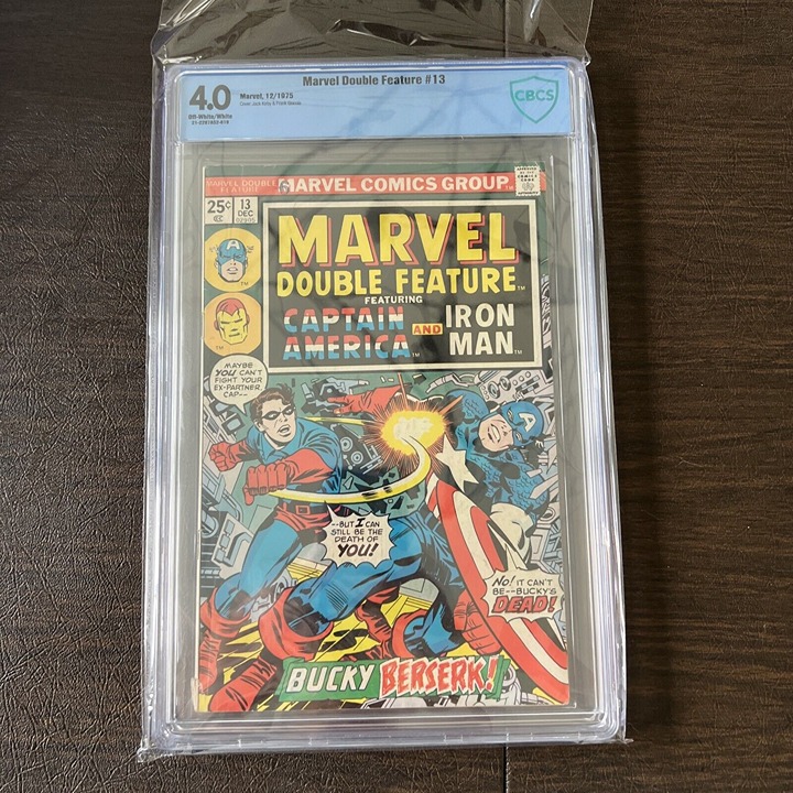 MARVEL DOUBLE FEATURE #13 (1975) Jack Kirby & Frank Giacoia Cover CBCS 4.0 CGC