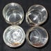 Gold Rim & Graphics Coors Branded 5oz Chaser / Tasting / Shot Glasses