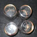 Gold Rim & Graphics Coors Branded 5oz Chaser / Tasting / Shot Glasses