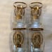 Gold Rim & Graphics Coors Branded 5oz Chaser / Tasting / Shot Glasses