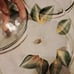 4-Hand Painted (on bottom) Dinner Plates signed