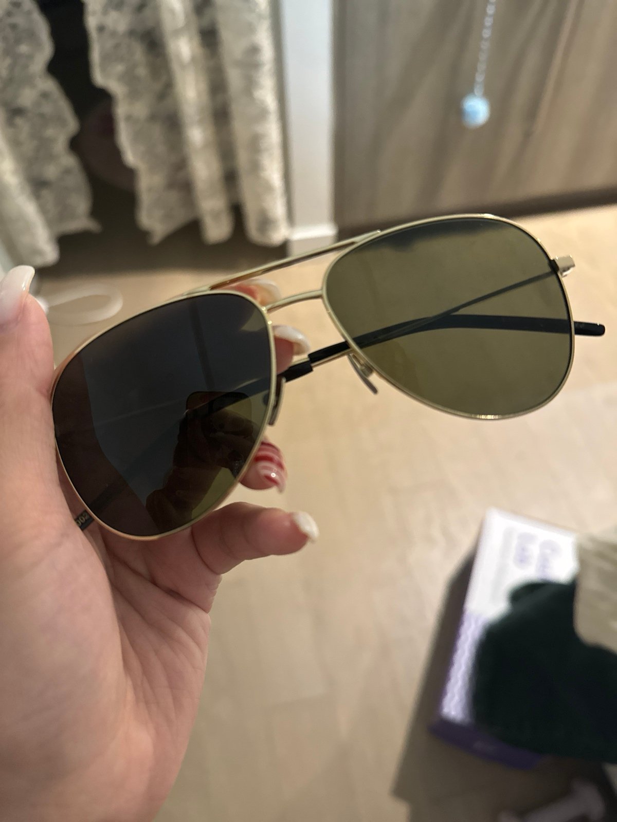 Saint Laurent aviator sunglass