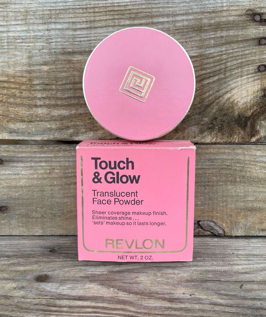 Vintage Box Revlon Touch & Glow Face Powder READ Translucent Light Medium No.1