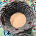 Hand-woven Thick Cotton Rope Basket